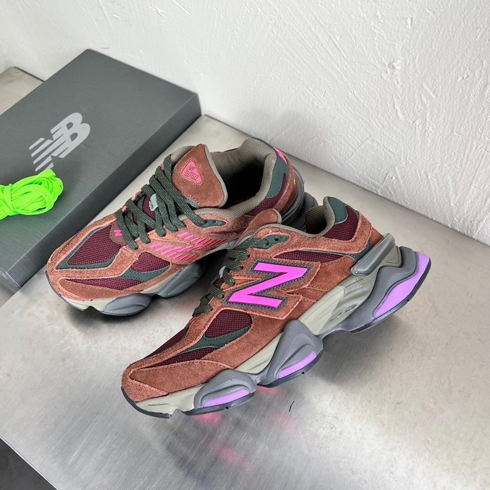 New Balance 9060 Rich Oak Burgundy